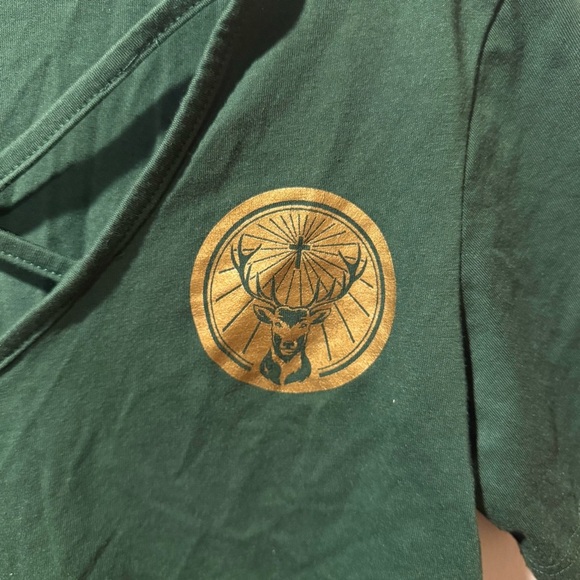 Jägermeister V-Neck T-Shirt with Logo - Picture 3 of 6